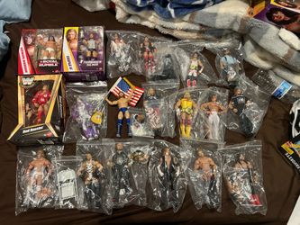 Wwe mattel elite action figure lot HOGAN HBK HHH SCOTT HALL