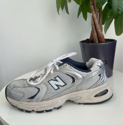 Women Size 6.5 New Balance 530 Steel Grey Shoes Boy Size 5