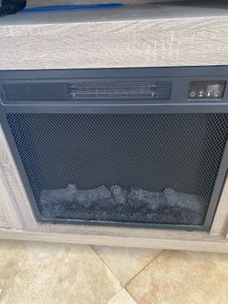 Amish Fireplace Cabinate