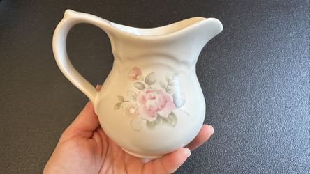 Pfaltzgraff tea rose sugar and creamer