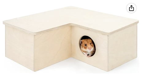 NiteAngel 3-Chamber Hamster House