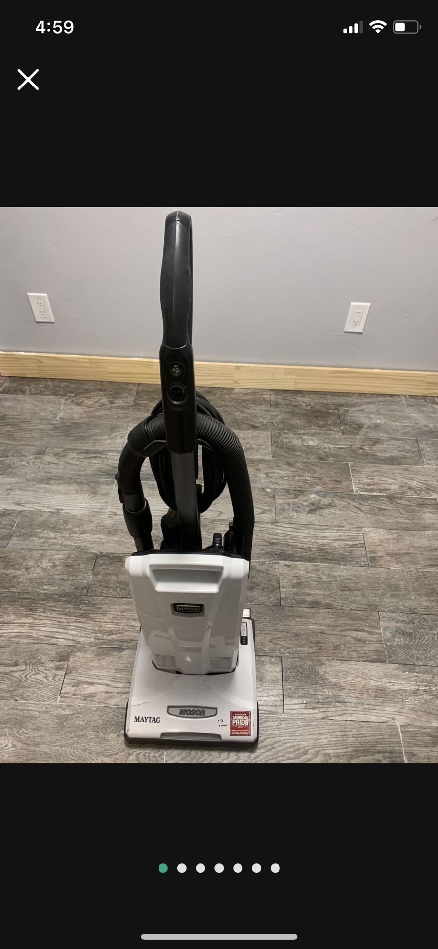 Maytag M1200 Vacuum Good Working Condition Vacuums