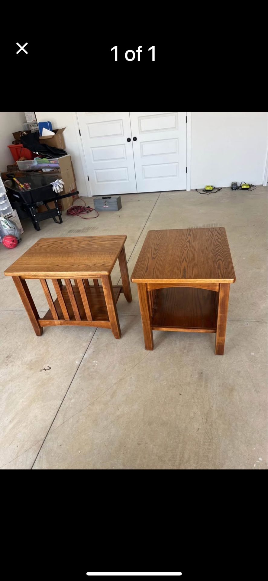 Living Room Wood Side Tables