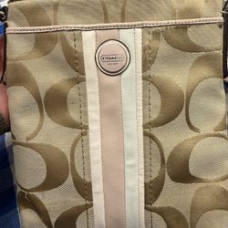 Coach monogram crossbody
