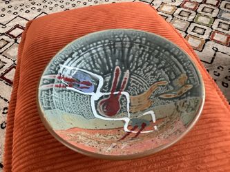 Handmade Gary Timinsky pottery bowl