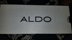 Photo ALDO WHITE FLATS AND COGNAC SUEDE BOOTIES WITH 2X IN BOX