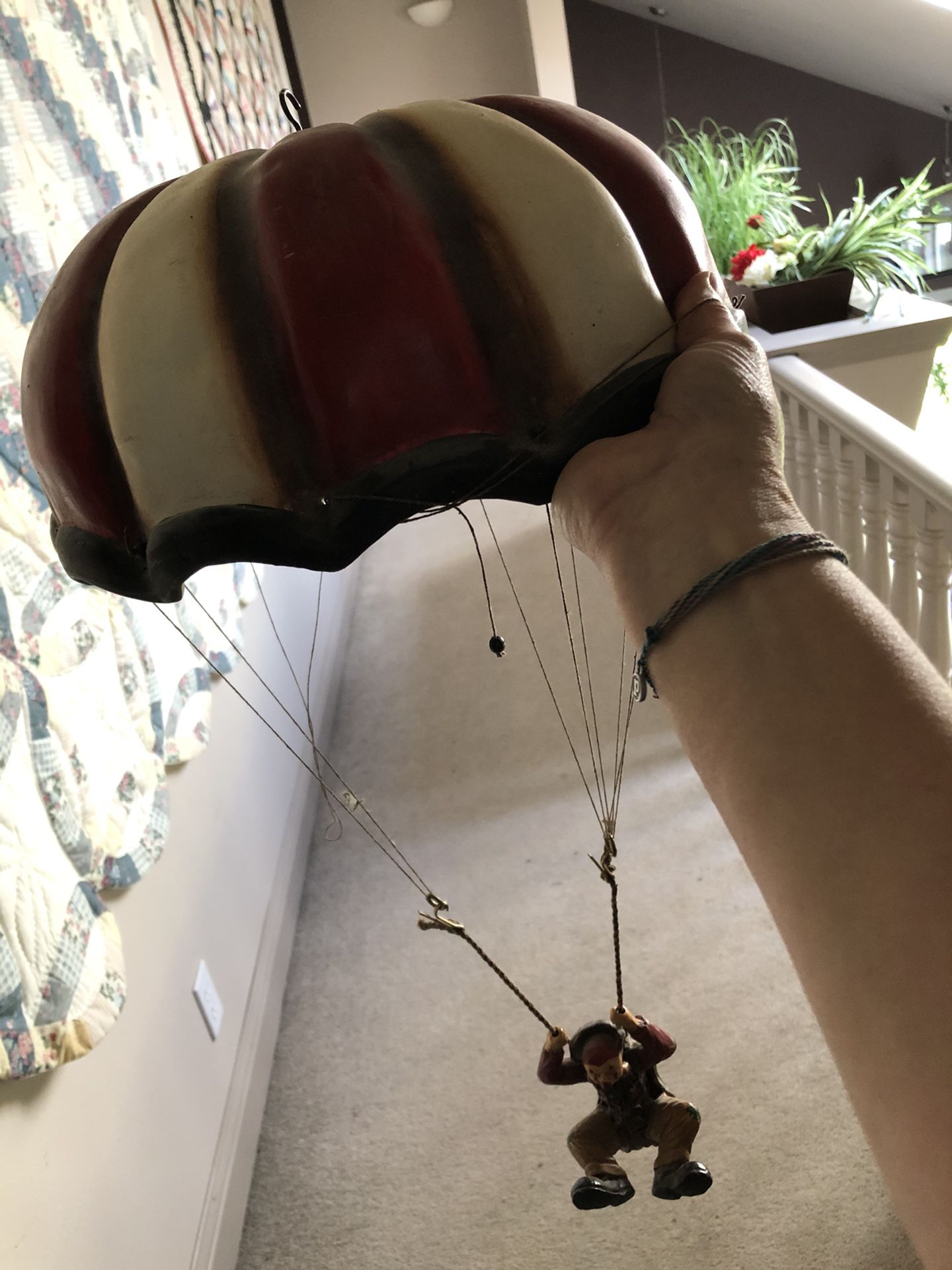 Hanging clown balloon