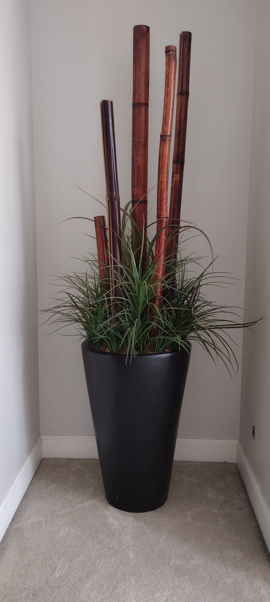 Bamboo Fake Plant Decor