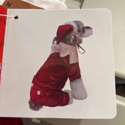 Christmas Dog pajamas XS