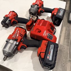 Milwaukee 18v Fuel Wrench Combo