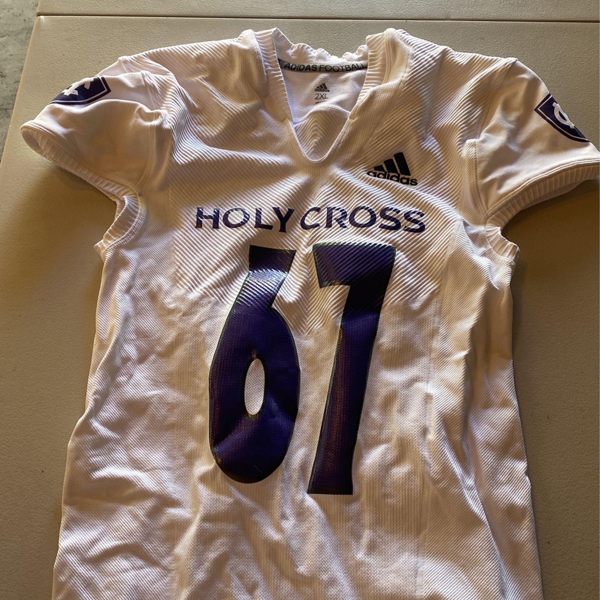Holy Cross Footbsll Jersey 2XL