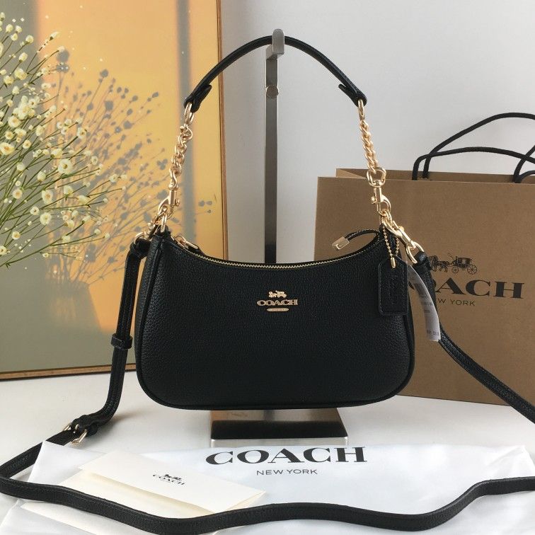 coach CA209 messenger bag black