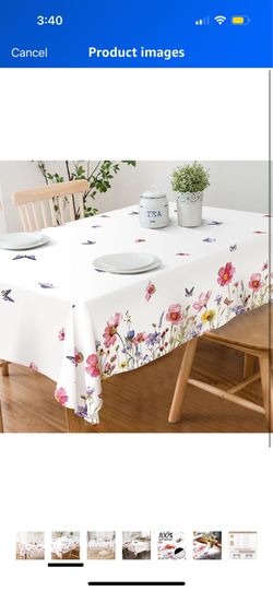 Spring tablecloth