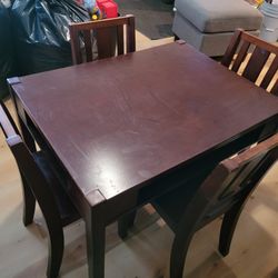 Cherry Wood Childrens Dinning Table