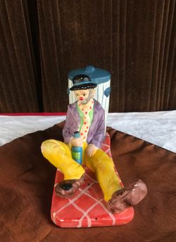 Collectible drunk clown