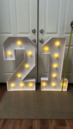 marquees numbers 1 & 2