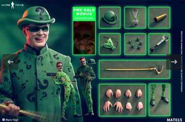 Mars toys the riddler king of enigma sixth scale figure