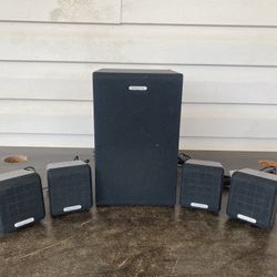 Creative SBS 4.1 450 subwoofer and 4 home speakers
