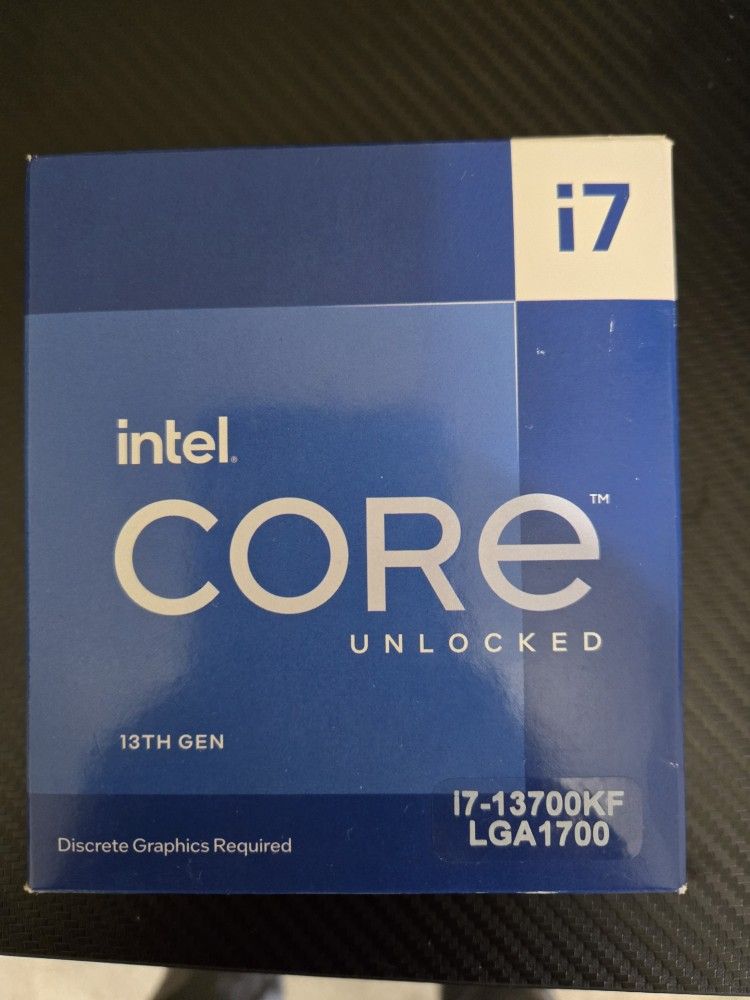 INTEL I7 13700KF *FACTORY SEALED*