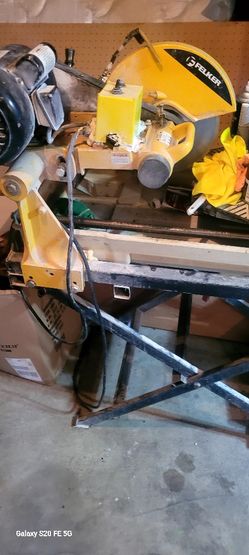 Felker Tile Master wet saw..Needs New Home