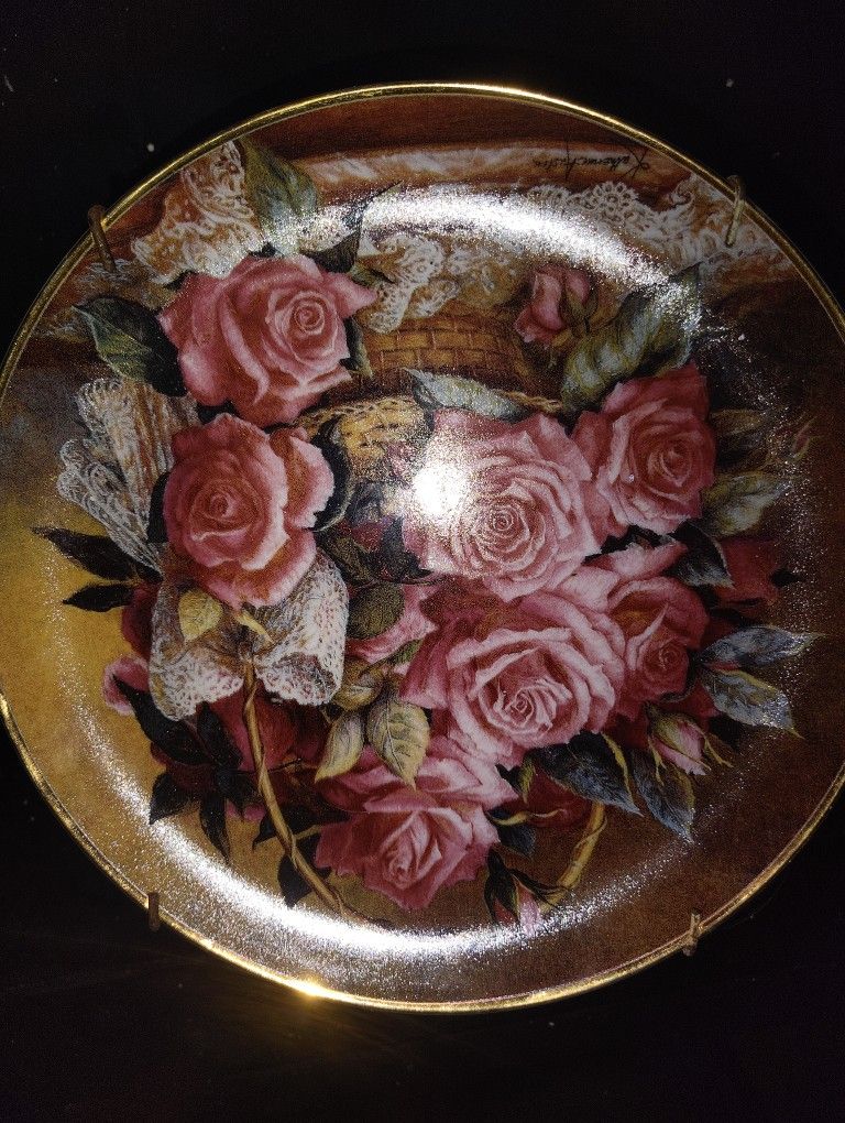 vintage Franklin mint decorative collectors plate