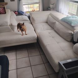 Off-white Sectional Couch