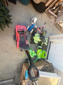 Kids Ride-On Toy Lot – Jeep, Tricycles, and More