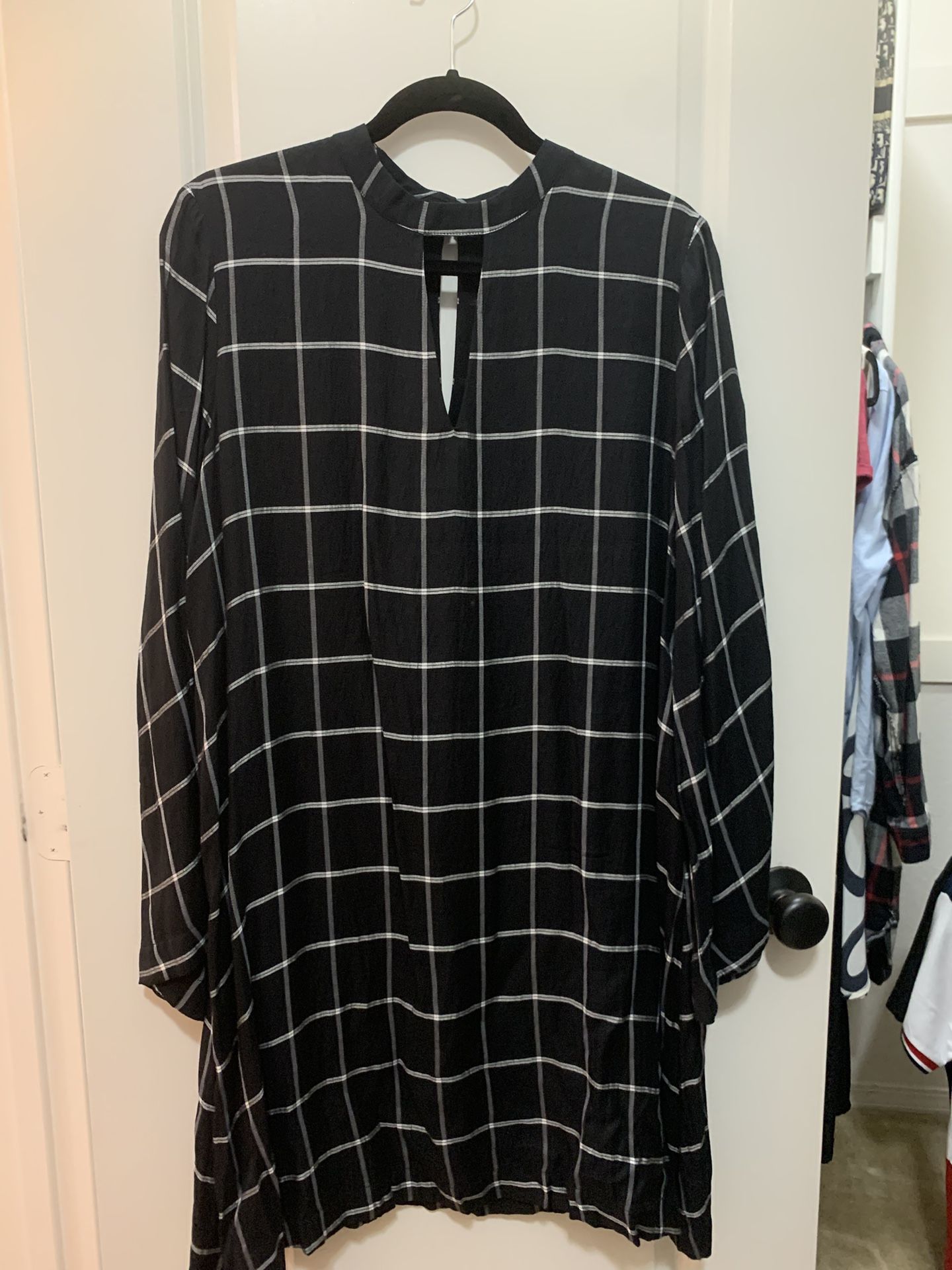 Loft Dress And Blouse / H&M Black Dress