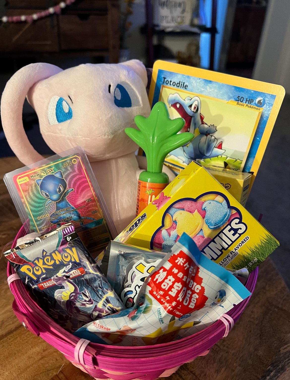 Pokemon Easter Basket ~ Pokemon Cards ~ Ultra Rare Collectibles 