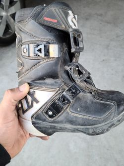 Kids Motorcycle Boots FOX