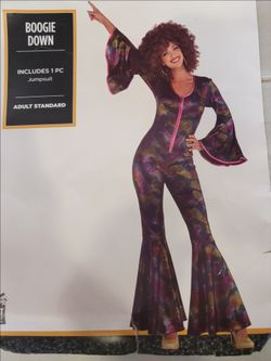70s Disco halloween costume jumpsuit