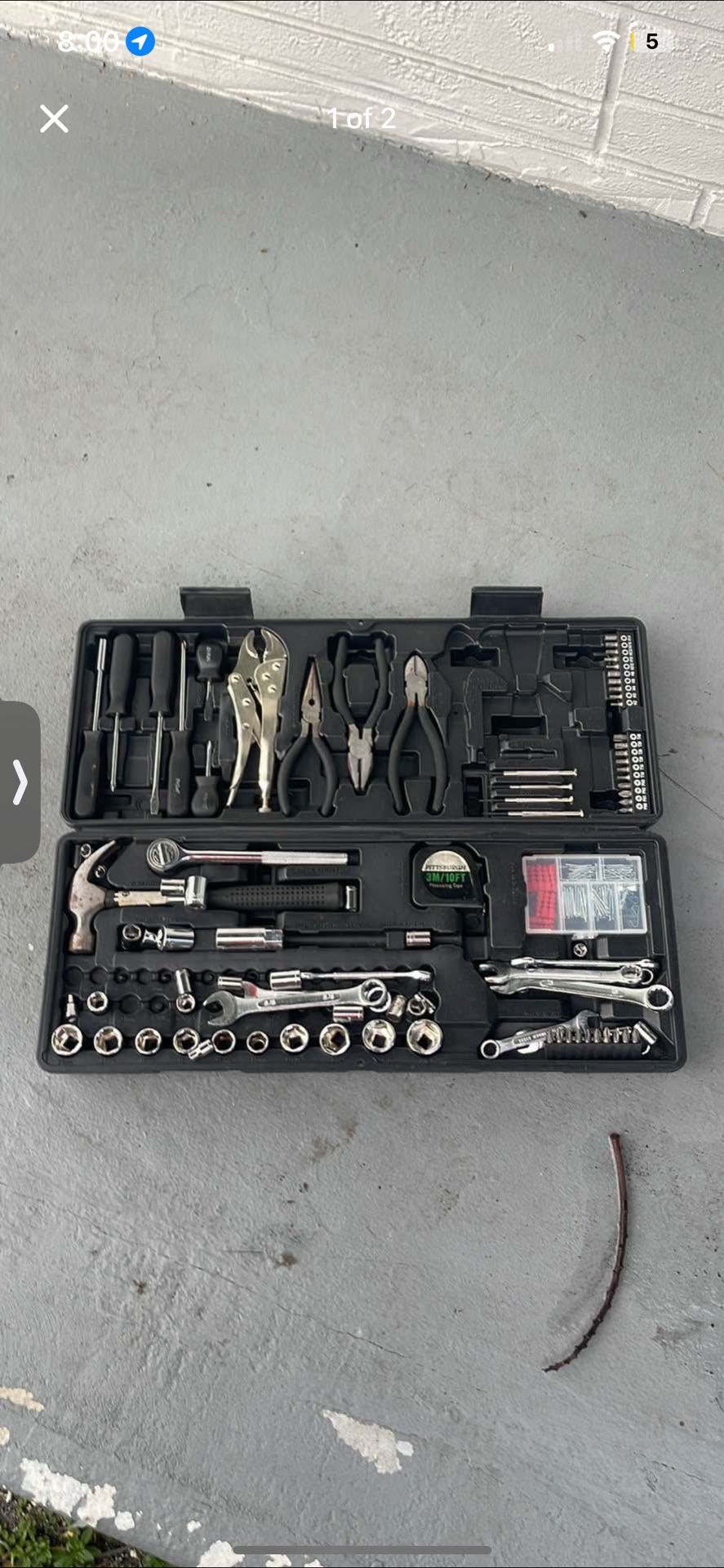 Assorted Tools In Box