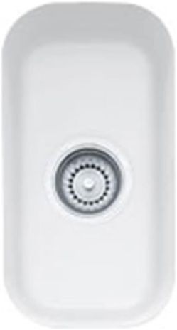 Franke CCK110-8WH Undermount Single Bowl Fireclay Sink