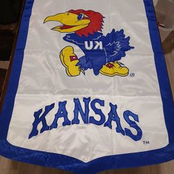 Kansas University JayHawks Banner 