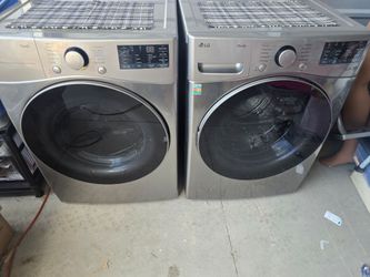 LG ThinQ model#DLG3601v dryer, WM3600HVA washer