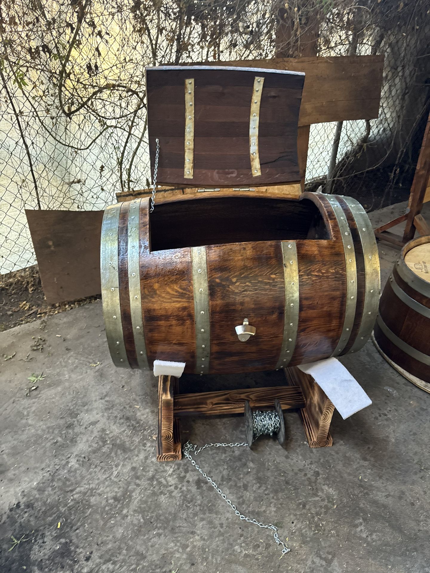 Ice Chest Barrel Available For Sale $280,New Products : American Fashion Style Bags On Sale