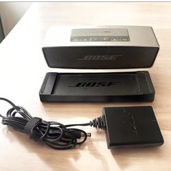 Bose SoundLink Mini Bluetooth Portable Speaker Silver TESTED! 