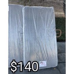 TWIN MATTRESS WITH BOX SPRING 
