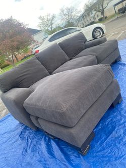 Grey Modern day SECTIONAL