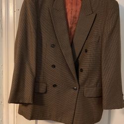 Men’s Suit Coat Plaid 