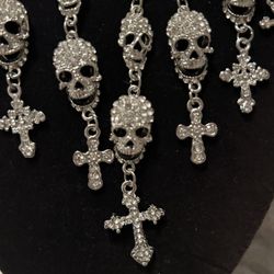 Cross Metal Chokers