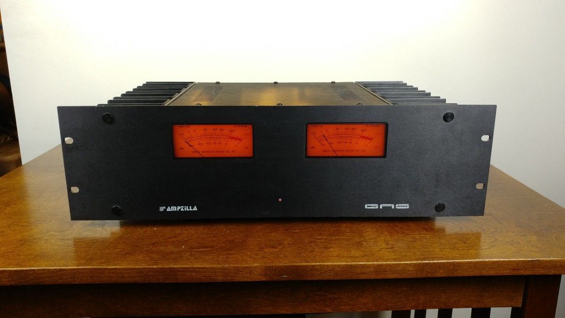 GAS Son of Ampzilla Stereo Amplifier 80 WPC For PARTS or RESTORATION