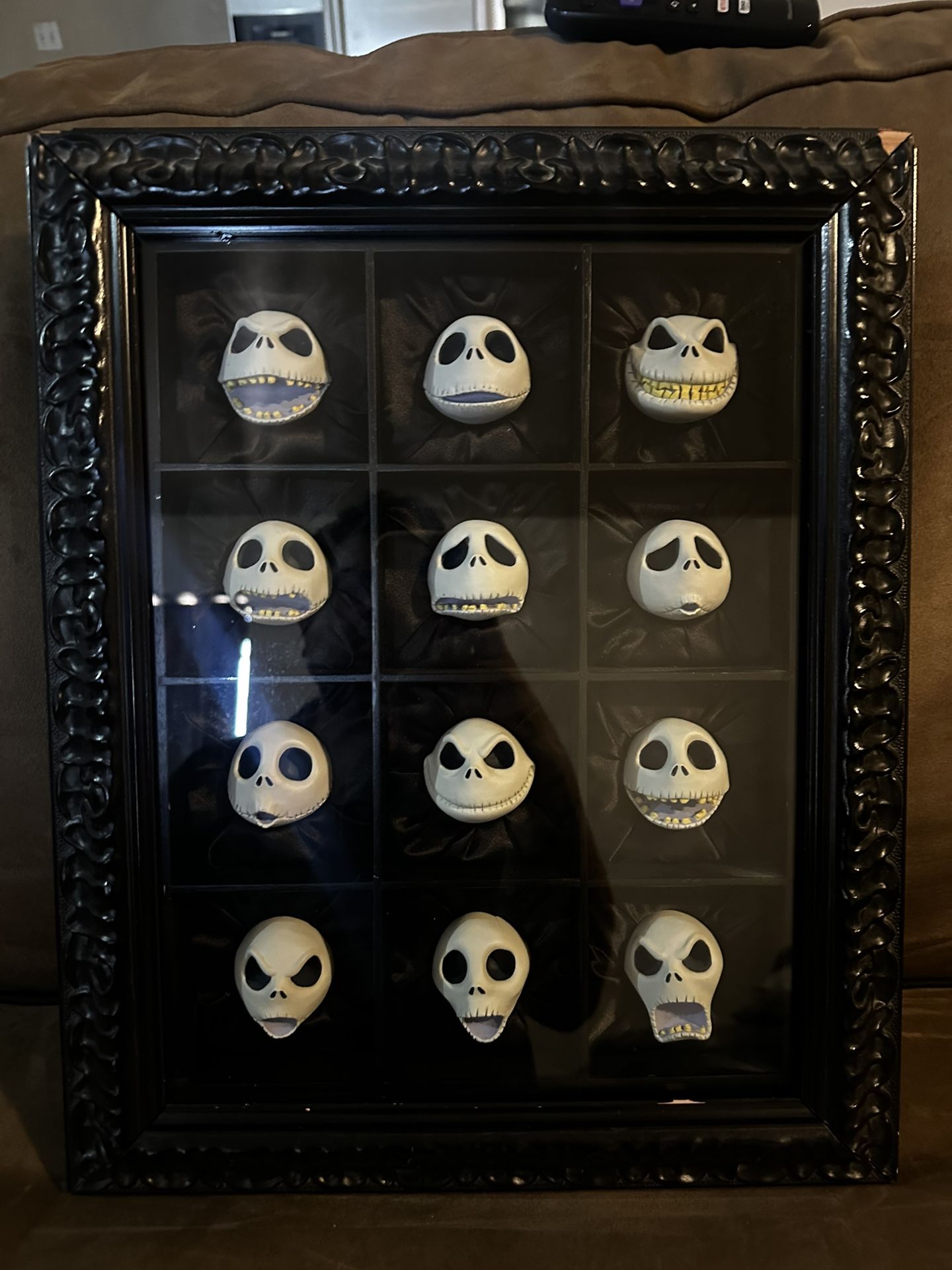 Many Faces Of Jack Skellington Signed By Tim Burton Limited Edition