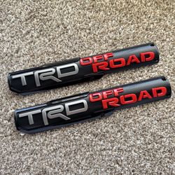 TRD OFF ROAD Emblem Badge Decal