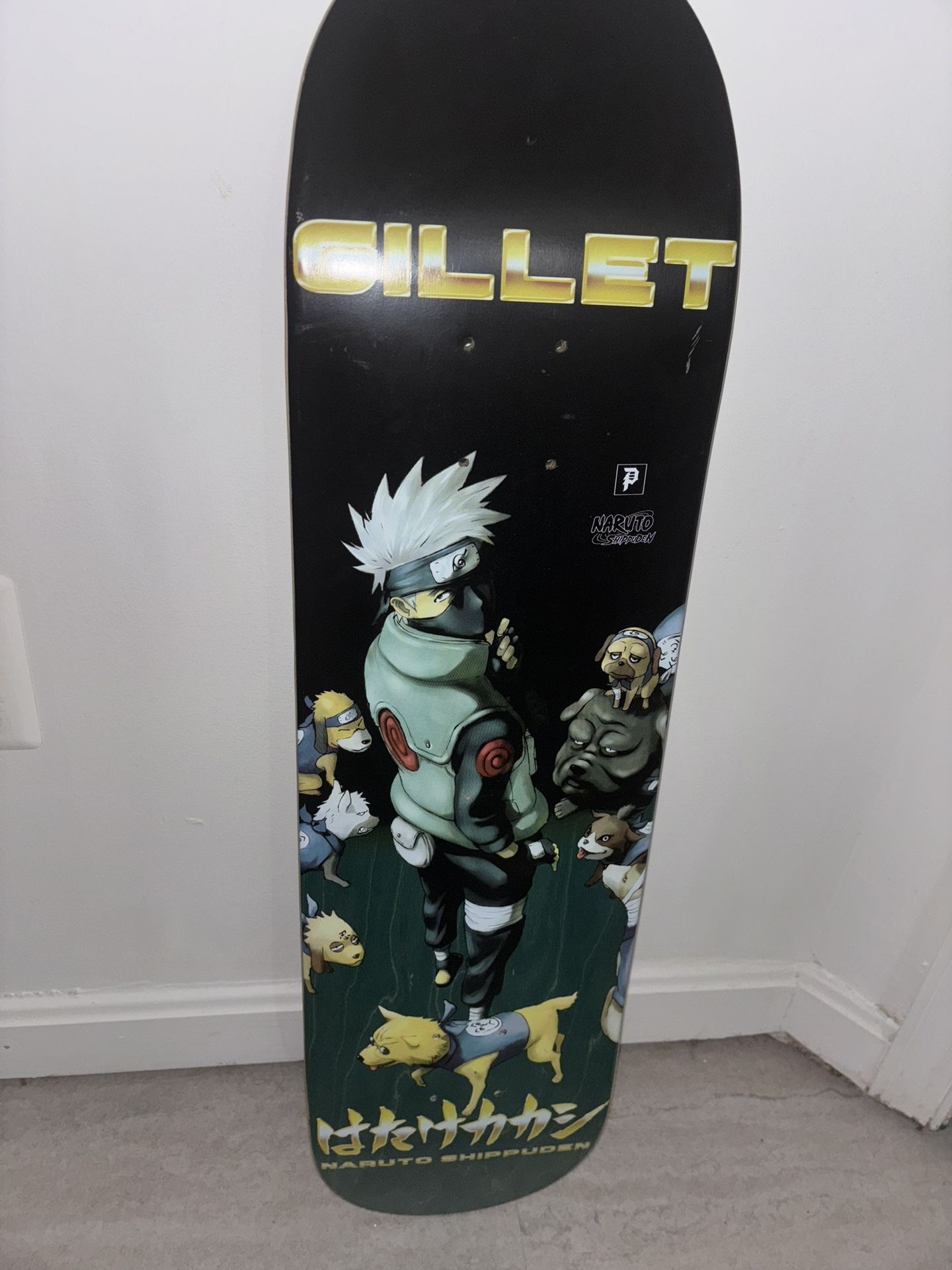 Naruto Shippuden Kakashi 8.0" Skateboard Deck