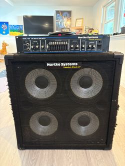 Hartke Bass Rig - HA7000 Power Amp and 410 Cabinet