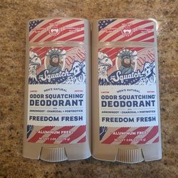 Dr. Squatch Limited Edition Freedom Fresh Deodorants