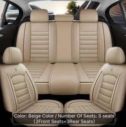 2 front seats and 3 rear seats car seat covers for the sedans