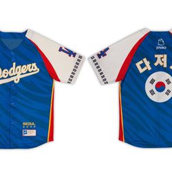 2024 LA Dodgers Korean Heritage Night Jersey 5/22/24 SGA Size XL
