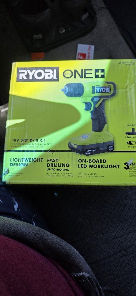 Ryobi Drill (Pick Up Only)